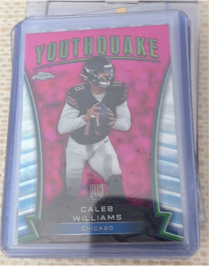 2022 Topps Chrome Youthquake #YQ-1 Caleb Williams — front