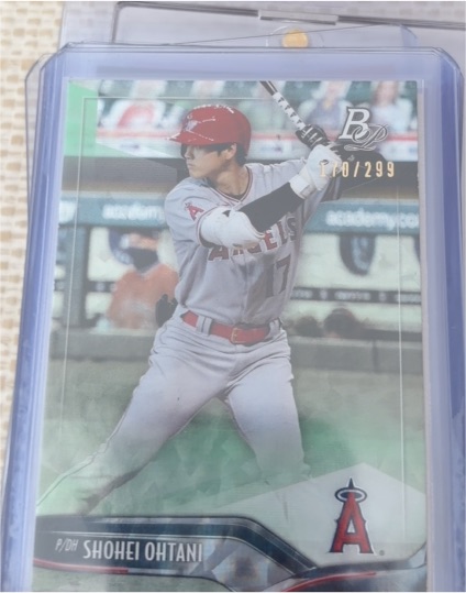 2021 Bowman #P/DH Shohei Ohtani — front