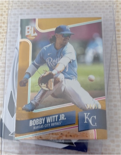 2022 Bowman Chrome Baseball #BL-33 Bobby Witt Jr. — front