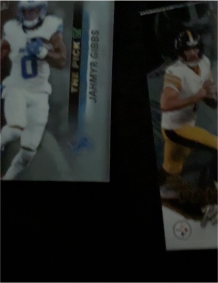 2025 Panini Jahmyr Gibbs Football Card — front