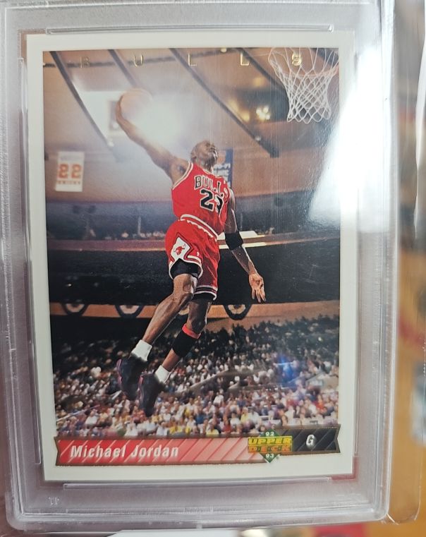 1993 Upper Deck #G Michael Jordan — front