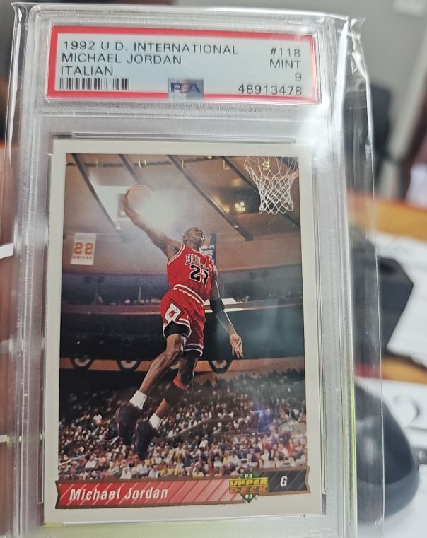 1992 Upper Deck #118 Michael Jordan — front