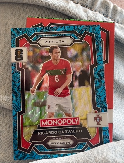 2022 Panini Prizm Monopoly Soccer #Ricardo Carvalho — front