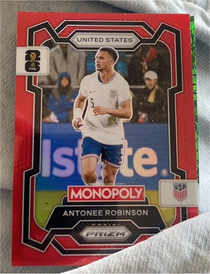 2022 Panini Prizm Monopoly #MON-AR Antonee Robinson — front