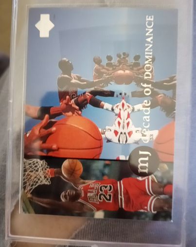 1997 Upper Deck Michael Jordan Arcade of Dominance — front