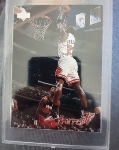 1997 Upper Deck #1 Michael Jordan — front