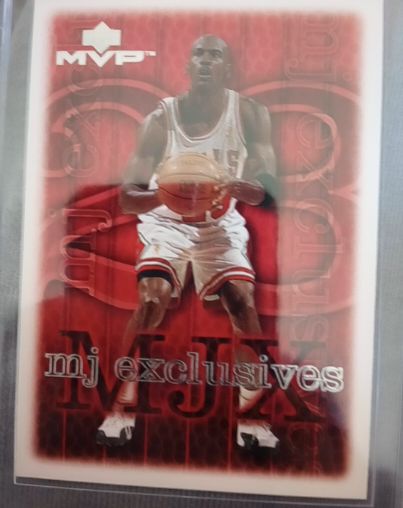 1997 Upper Deck MVP MJ Exclusives Michael Jordan — front