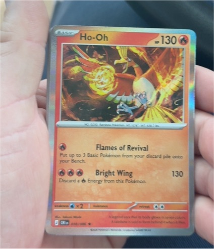 2020 Pokémon #010 Ho-Oh — front