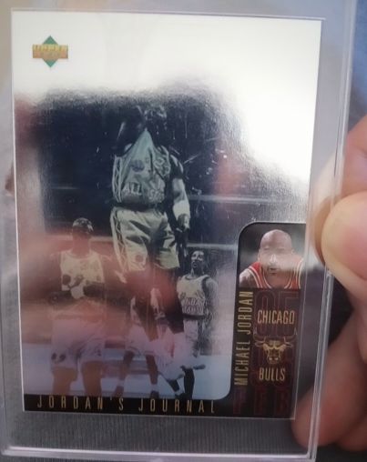 1996 Upper Deck Jordan's Journal #J3 Michael Jordan — front