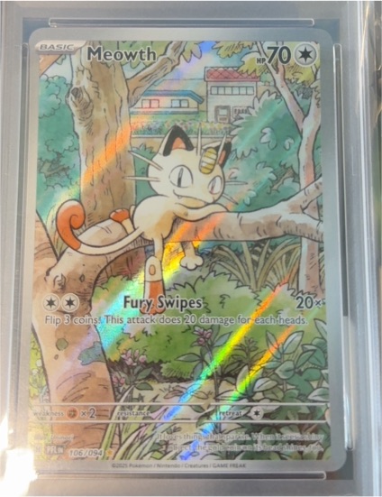 2023 Pokémon SWSH Scarlet & Violet #106 Meowth — front
