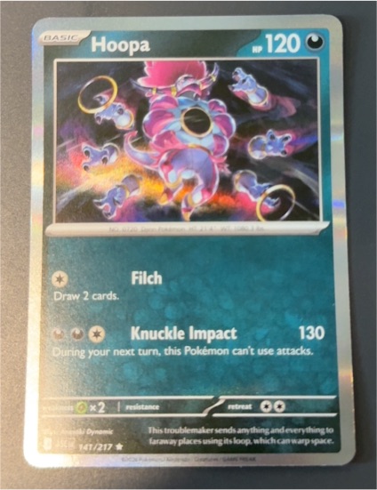 2020 Pokémon #141 Hoopa — front