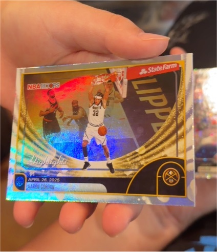 2025 NBA Hoops Highlights #April 26 Aaron Gordon — front