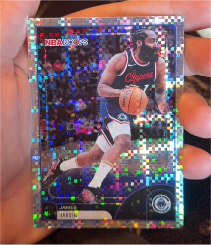 2022 NBA Hoops #7 James Harden — front