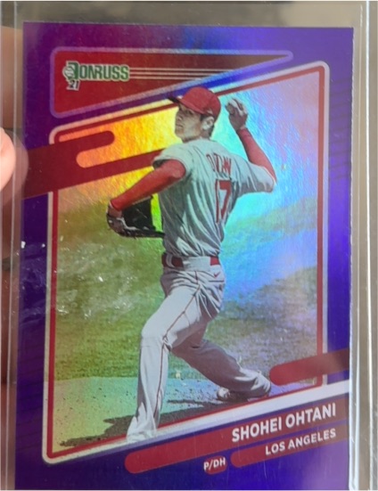 2021 Donruss #17 Shohei Ohtani — front