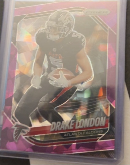 2022 Panini Prizm #5 Drake London — front