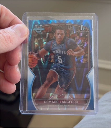 2020 Panini Illusions #1 Demarr Langford — front