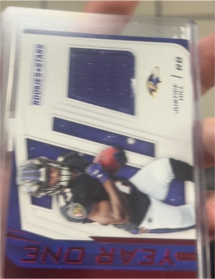 2021 Donruss Rated Rookie #1 Baltimore Ravens Player — front