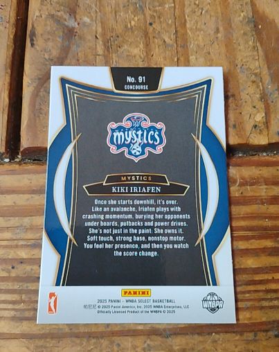 2023 Panini WNBA Select Basketball #91 Kiki Iriafen — front