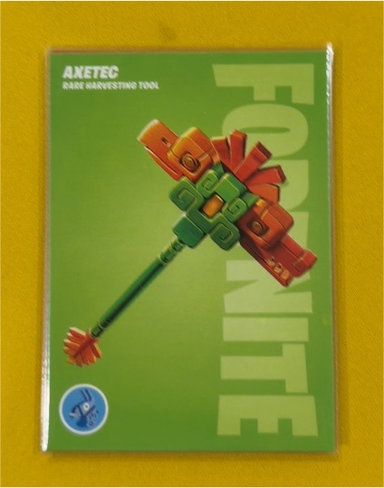 2020 Fortnite #Axetec Rare Harvesting Tool — front