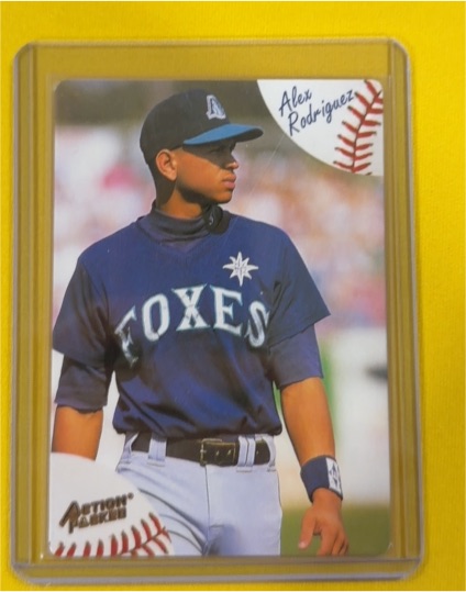 1993 Action Packed #AP-1 Alex Rodriguez — front