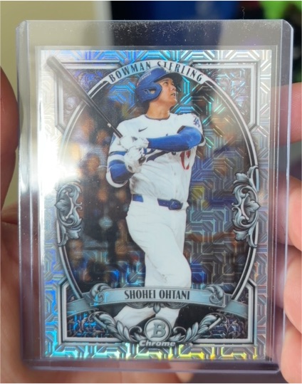2020 Bowman Sterling Chrome #BSP-SO Shohei Ohtani — front
