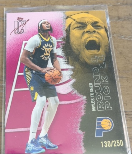 2021 Topps DC Myles Turner #130 — front