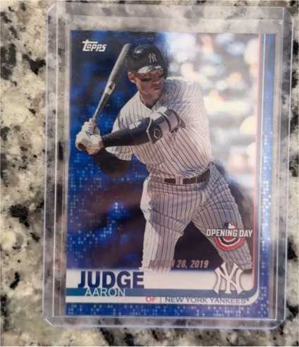 2019 Topps Opening Day #28 Aaron Judge — front