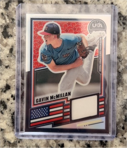 2021 Topps USA Baseball #USA-1 Gavin McMillan — front