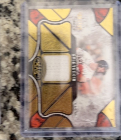 2023 Topps Museum Primary Pieces Triston Casas Quad Relic /25 Rookie Card — front