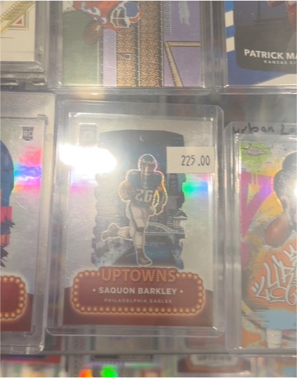 2020 Panini Uptowns #UPT-1 Saquon Barkley — front
