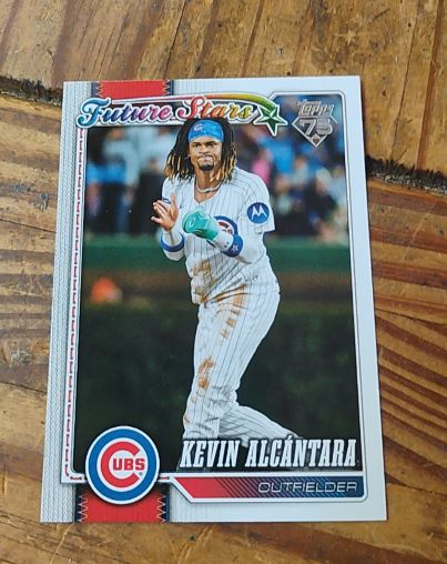 2022 Topps 75th Anniversary Future Stars #FS-1 Kevin Alcántara — front