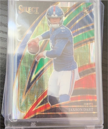 2023 Select Jaxson Dart Rookie Card — front