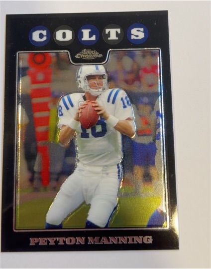 1998 Topps Chrome #18 Peyton Manning — front