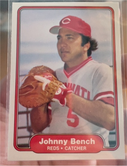1979 Topps #300 Johnny Bench — front