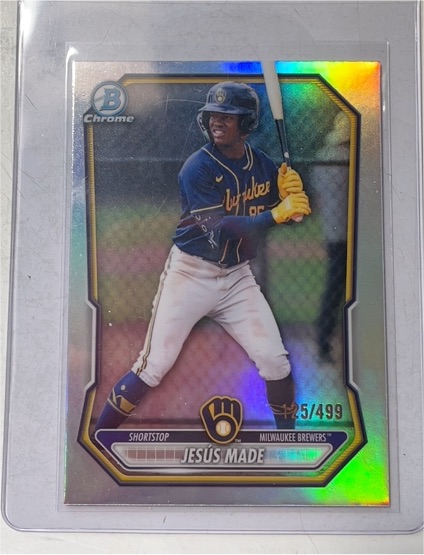 2022 Bowman Chrome #25 Jesus Made — front