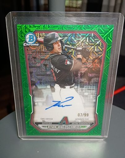 2021 Bowman Chrome #BCP-17 Ryan Waldschmidt — front