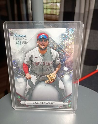 2022 Bowman Sterling #140 Sal Stewart — front