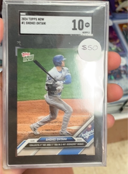 2021 Topps Now #1 Shohei Ohtani — front