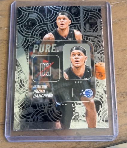 2023 Panini Donruss Optic Pure Paolo Banchero — front