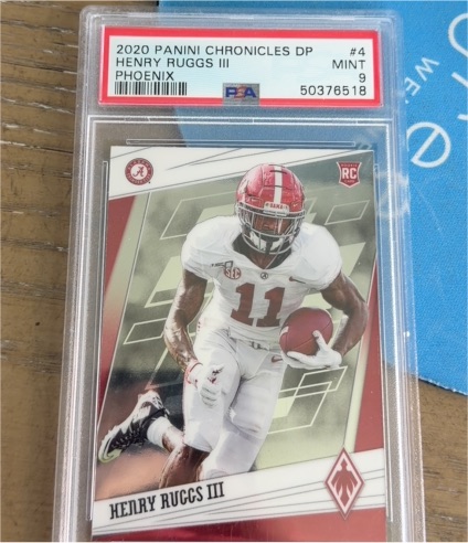 2020 Panini Chronicles DP #4 Henry Ruggs III — front