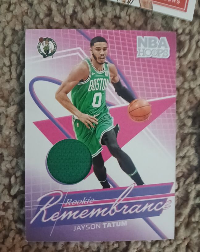 2018 Panini NBA Hoops Rookie Remembrance #RR-JT Jayson Tatum — front