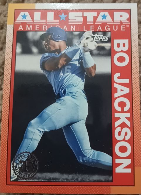 1990 Topps #300 Bo Jackson — front