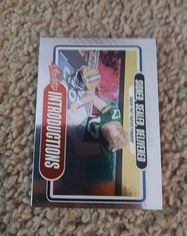 2022 Donruss Introductions Green Bay Packers Rookie — front