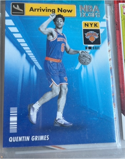 2022 Panini Hoops Arriving Now Quentin Grimes — front