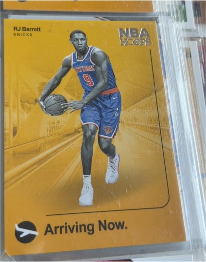 2020 NBA Hoops #Arriving Now RJ Barrett — front