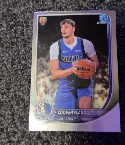 2023 Bowman Chrome #RC Cooper Flagg — front