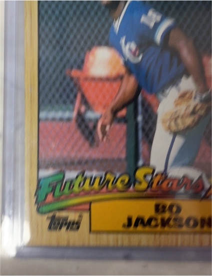 1987 Topps #98 Bo Jackson Future Stars — front