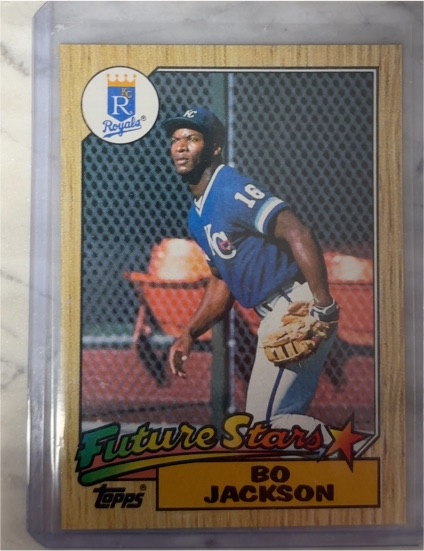 1987 Topps #FS1 Bo Jackson Future Stars — front