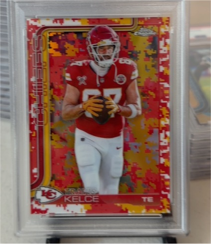 2020 Topps Chrome #TC-87 Travis Kelce — front