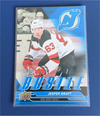 2021 Upper Deck BUSTIF Jesper Bratt — front
